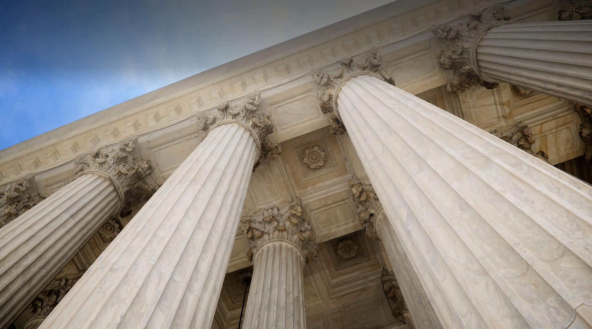 Pillars of court building