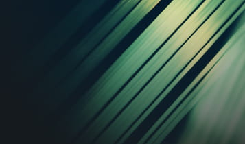Abstract wallpaper featuring flowing green lines featured on the Climate Transition Report.