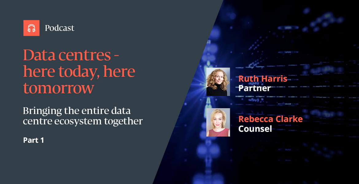 Data centres - here today, here tomorrow Bringing the entire data centre ecosystem together part 1