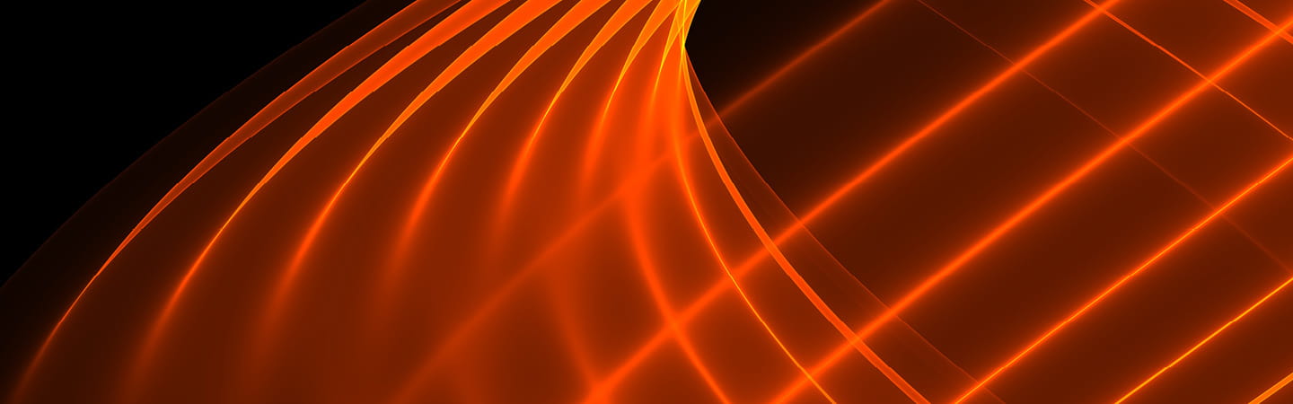 Orange abstract design