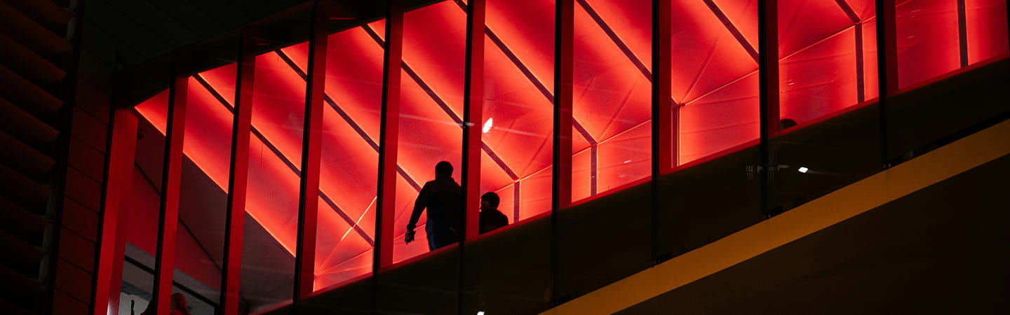 red light window