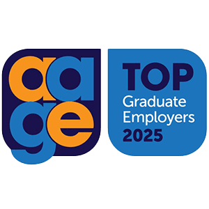 AAGE Top Graduate Employers 2025 Logo