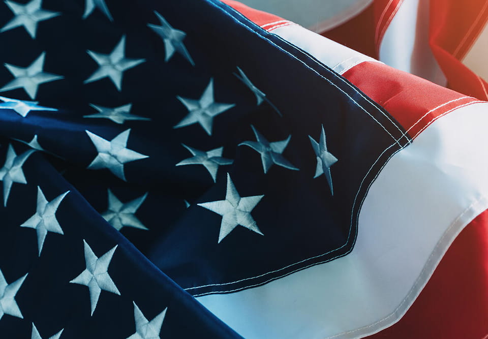U.S. Political Law - American Flag
